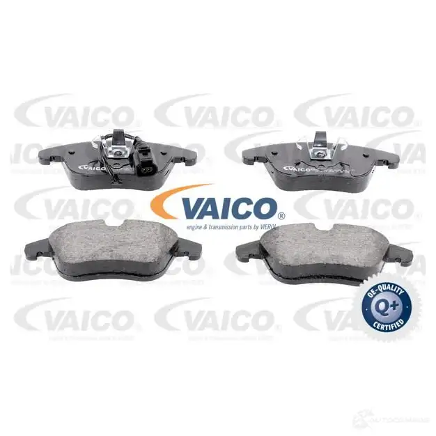 Тормозные колодки дисковые, комплект VAICO WVA 24333 V10-8300 1556361 WVA 24332 изображение 0