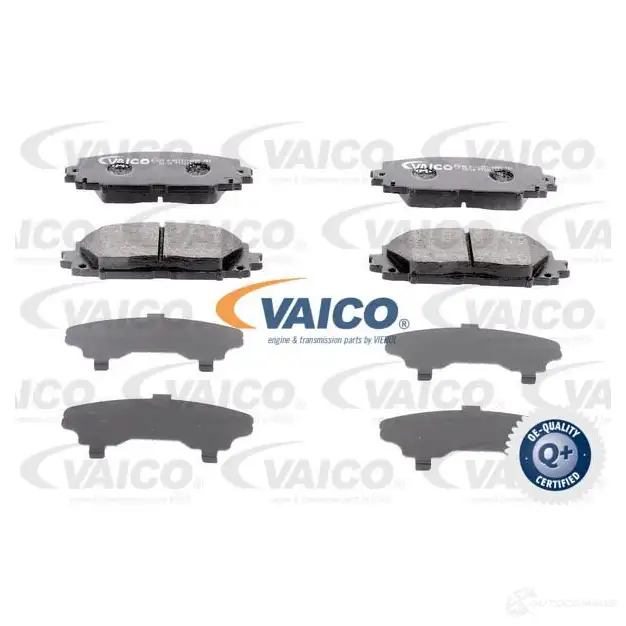 Тормозные колодки дисковые, комплект VAICO S36H 3 4046001470387 V70-0084 1574706 изображение 0