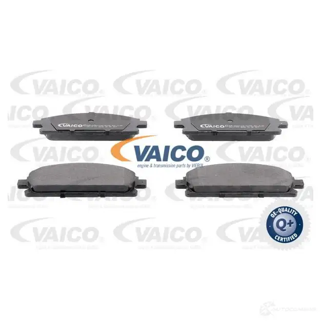 Тормозные колодки дисковые, комплект VAICO 1568456 7 9N45S V38-0034 4046001435867 изображение 0