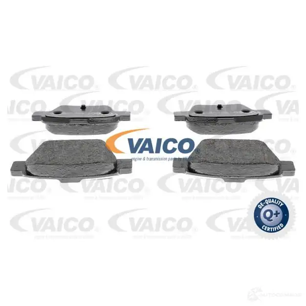 Тормозные колодки дисковые, комплект VAICO WVA 24150 1571503 8Y8BE9P V42-4119