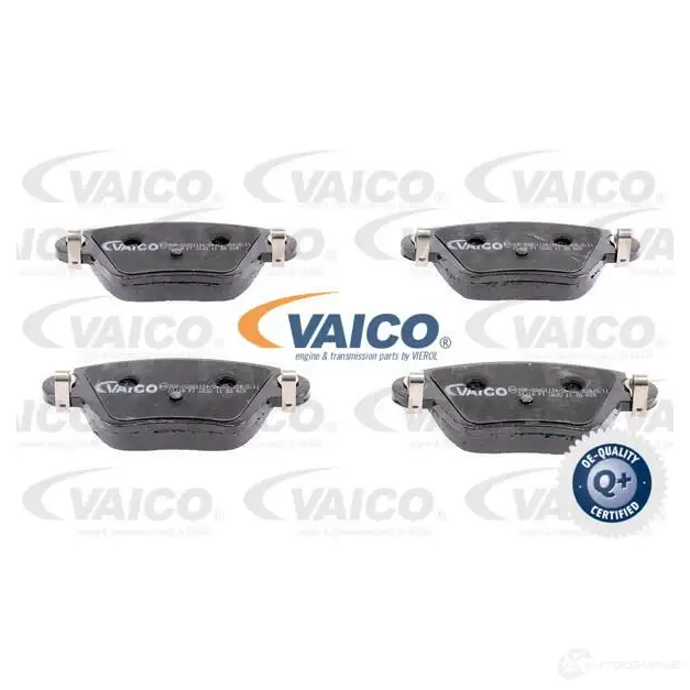 Тормозные колодки дисковые, комплект VAICO WVA 23557 ZFTBWRX V25-8110 1563560