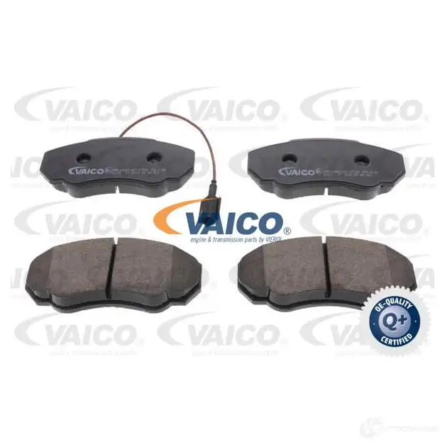 Тормозные колодки дисковые, комплект VAICO WVA 23917 WVA 23918 1571496 V42-4112 изображение 0