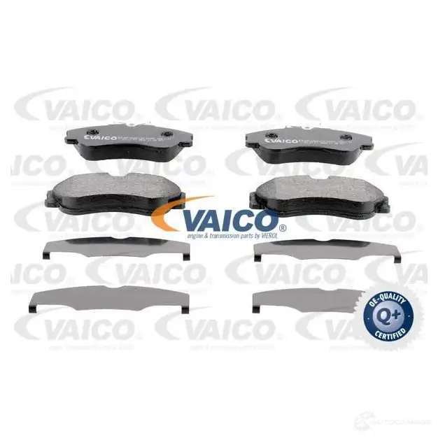Тормозные колодки дисковые, комплект VAICO V22-0099 1560399 B8S5G0R WVA 23346 изображение 0