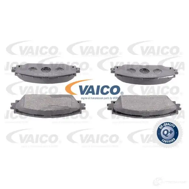 Тормозные колодки дисковые, комплект VAICO C2ZG6 VW 1574838 4046001572975 V70-0217 изображение 0