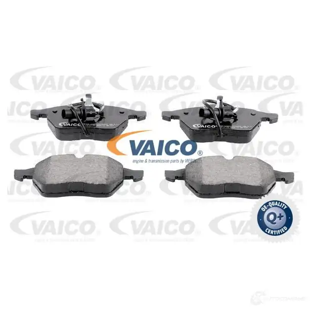 Тормозные колодки дисковые, комплект VAICO WVA 20676 WVA 21938 1556415 V10-8346 изображение 0