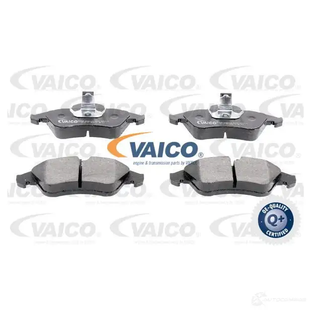 Тормозные колодки дисковые, комплект VAICO 1566722 WVA 23990 WVA 23991 V30-6134 изображение 0