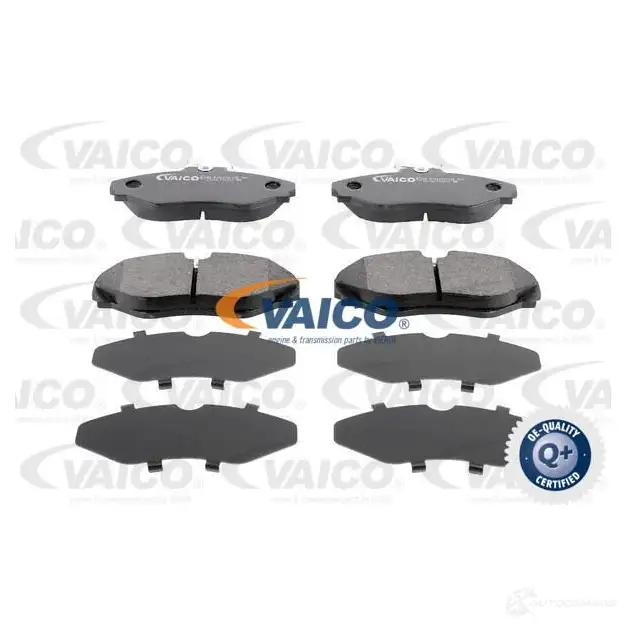 Тормозные колодки дисковые, комплект VAICO 602870 1570652 2 3099 V40-8021 изображение 0