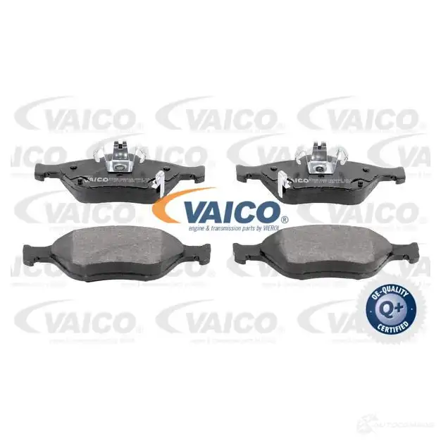 Тормозные колодки, комплект VAICO 4U DRFW 1574659 v700037 4046001437489