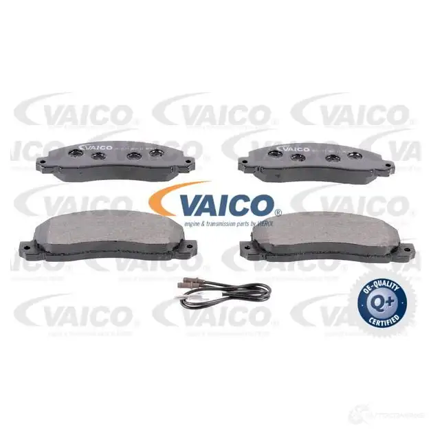 Тормозные колодки дисковые, комплект VAICO WVA 20928 WVA 20926 V46-0146 1571908 изображение 0