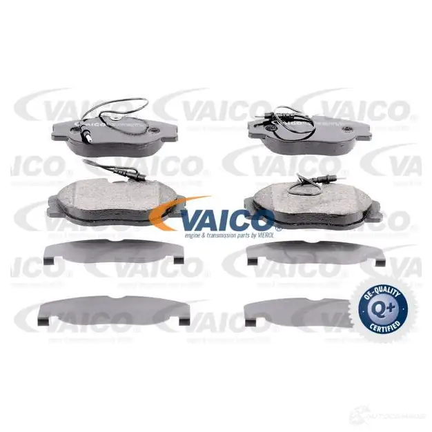 Тормозные колодки дисковые, комплект VAICO WVA 21802 WVA 21801 1571505 V42-4121 изображение 0