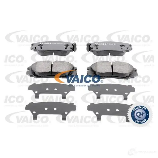 Тормозные колодки дисковые, комплект VAICO 1569407 4046001470684 F7VLYD A V40-0683 изображение 0