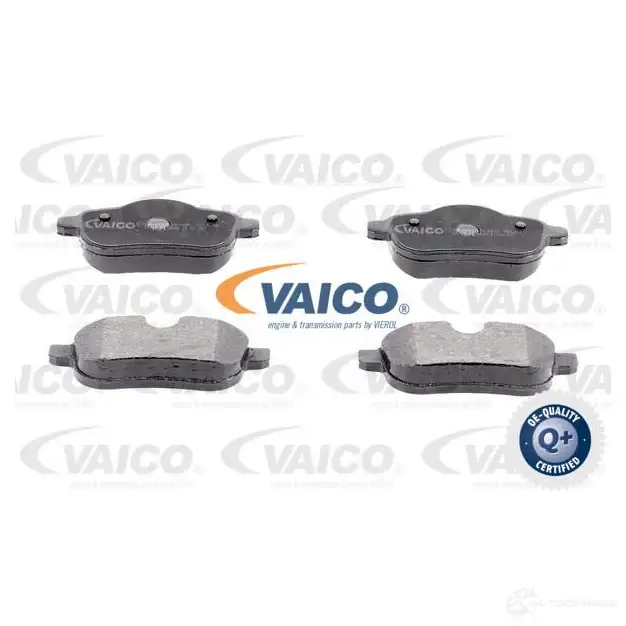 Тормозные колодки дисковые, комплект VAICO 1558079 4046001573057 AQ2 572E V20-1466