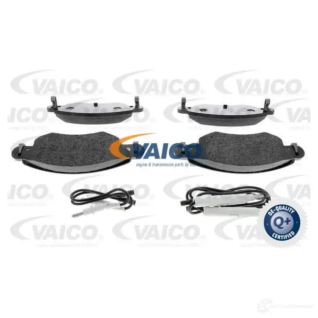 Тормозные колодки дисковые, комплект VAICO WVA 23276 V22-0086 HRUEL3 1560386