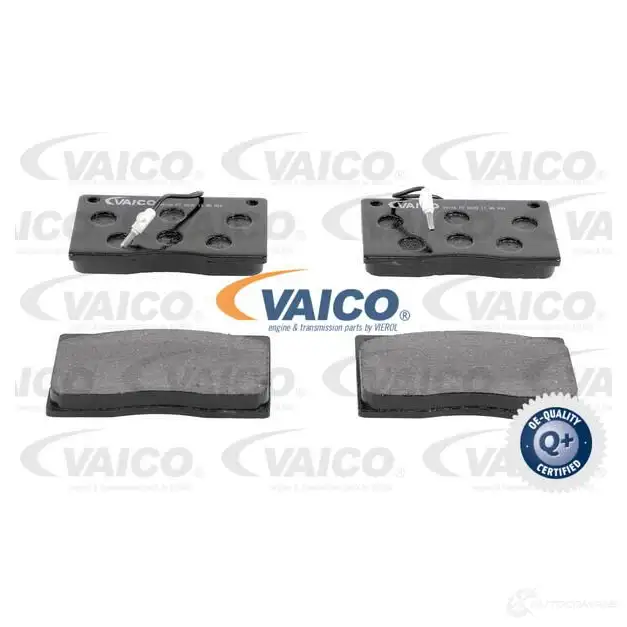 Тормозные колодки дисковые, комплект VAICO V46-0145 WVA 20380 WVA 21110 1571907 изображение 0