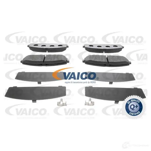 Тормозные колодки, комплект VAICO 1574645 4046001435782 TPW XO9B v700023