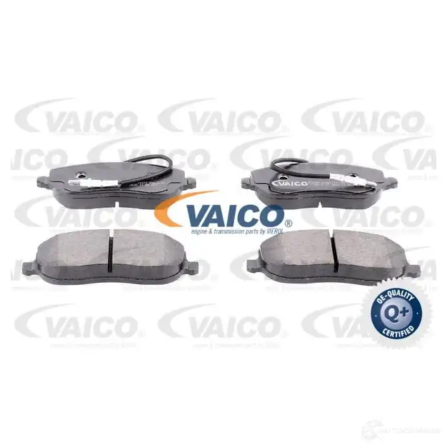 Тормозные колодки дисковые, комплект VAICO WVA 20261 1570884 B6BU91F V42-0097