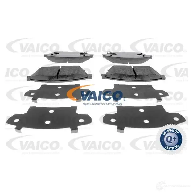Тормозные колодки дисковые, комплект VAICO V40-0681 4046001470813 1569403 1 9MP1 изображение 0