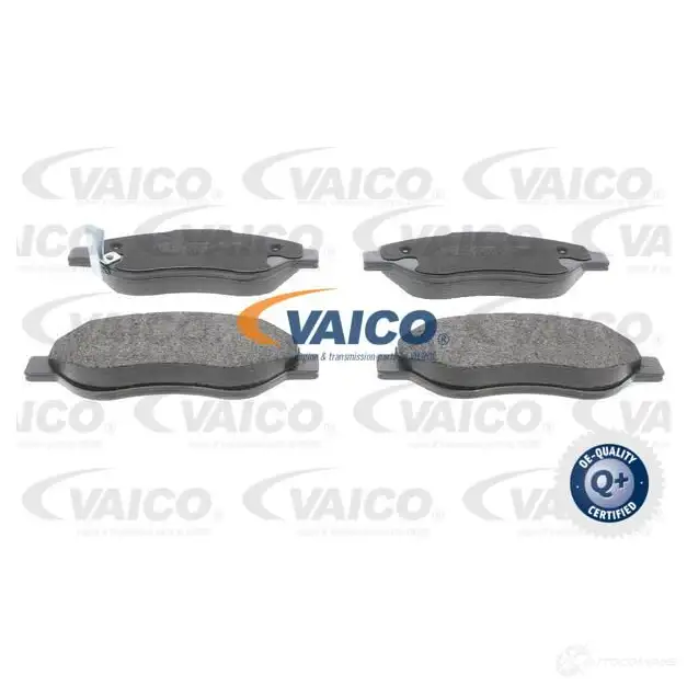 Тормозные колодки дисковые, комплект VAICO WVA 24551 1570692 V40-8041 WVA 24550