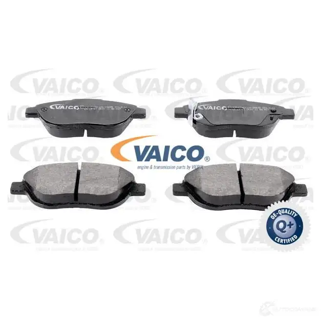 Тормозные колодки дисковые, комплект VAICO WVA 23708 1570690 WVA 23710 V40-8040 изображение 0