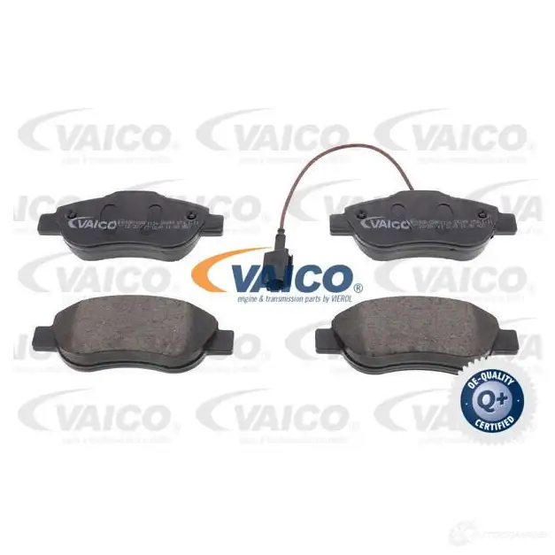 Тормозные колодки дисковые, комплект VAICO 1561037 MGNAM V24-0029 WVA 24072 - Изображение 1