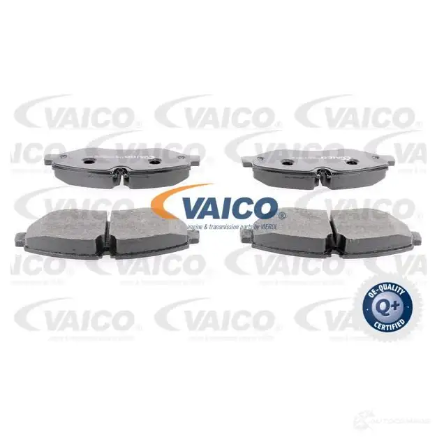 Тормозные колодки дисковые, комплект VAICO 1567426 V30-8196 4046001359750 2E2 MT изображение 0
