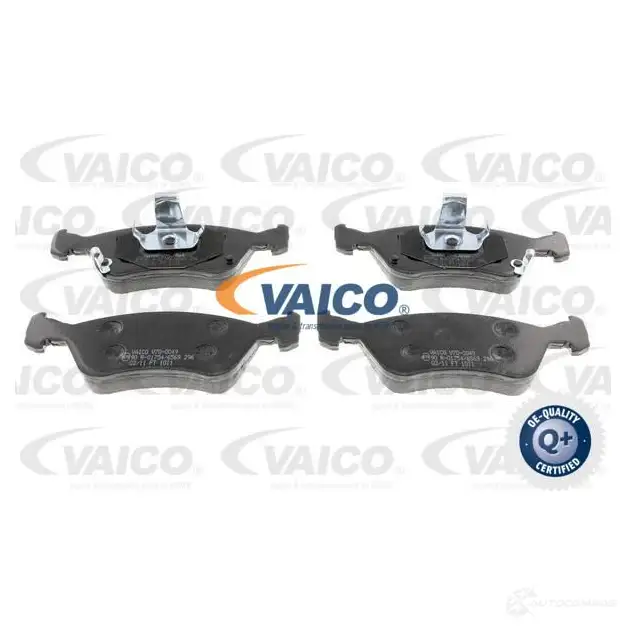 Тормозные колодки, комплект VAICO 0CV82O 1 4046001449284 v700049 1574671