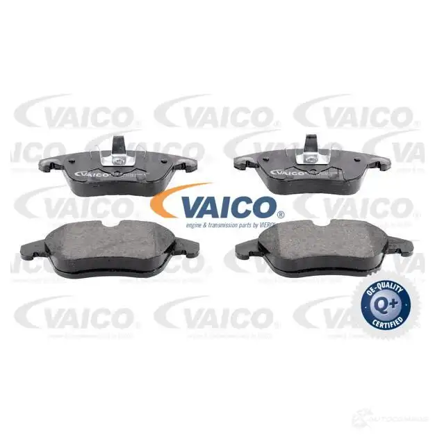 Тормозные колодки дисковые, комплект VAICO XA9ZA 1560362 V22-0062 WVA 24332 изображение 0