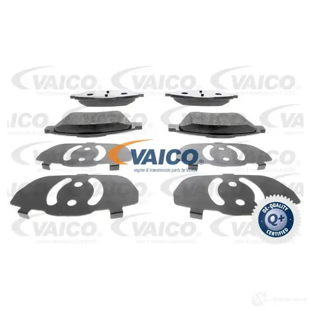 Тормозные колодки дисковые, комплект VAICO 5I BQ18 1560454 V22-0155 4046001470585 изображение 0