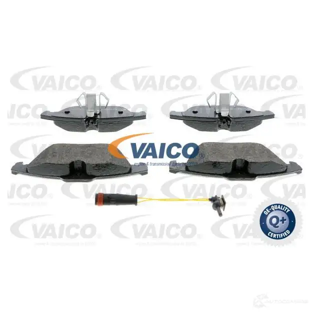Тормозные колодки дисковые, комплект VAICO V30-8205 WVA 24253, 24254 1567435 BYROLK - Изображение 1