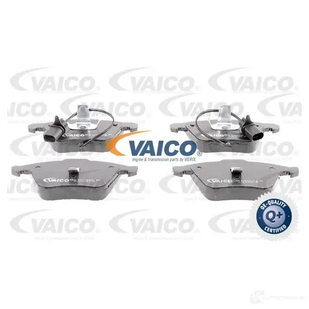 Тормозные колодки дисковые, комплект VAICO V10-8181 WVA 23762 1556235 WVA 23763 - Изображение 1
