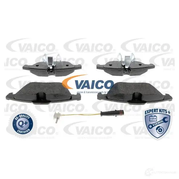 Тормозные колодки дисковые, комплект VAICO 005 420 49 20 V30-1697 1565263 005 420 42 20 изображение 0