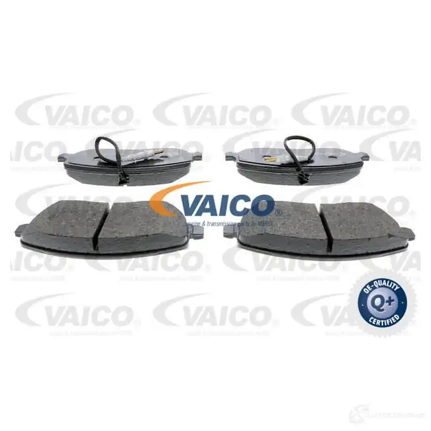 Тормозные колодки дисковые, комплект VAICO WVA 20267 V42-4123 WVA 20261 1571507 изображение 0