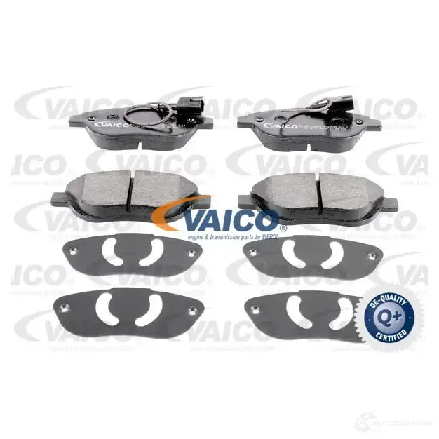 Тормозные колодки дисковые, комплект VAICO 8Y ME7B V24-0152 4046001470424 1561160 - Изображение 1