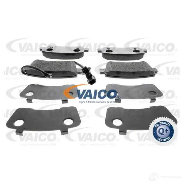 Тормозные колодки дисковые, комплект VAICO 1569415 V40-0687 MG YKMTI 4046001470561 изображение 0