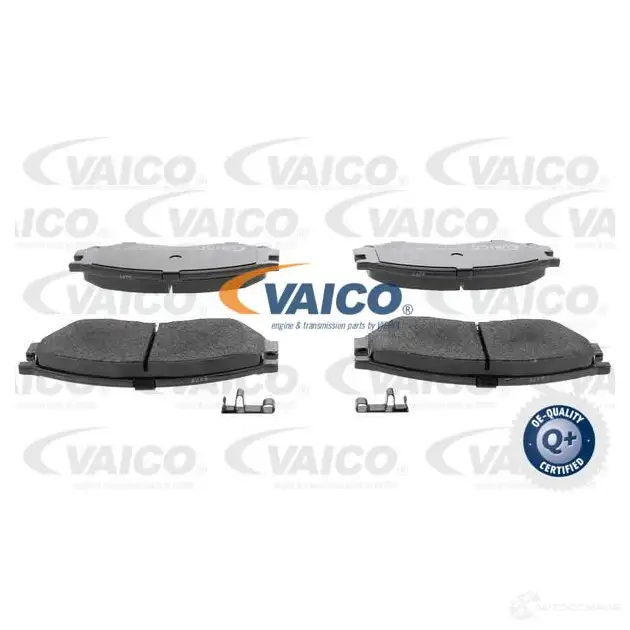Тормозные колодки, комплект VAICO 1568209 2S HXDQ v370011 4046001435805