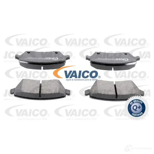 Тормозные колодки дисковые, комплект VAICO 1571919 3NUPJ8 WVA 23973 V46-0157 изображение 0