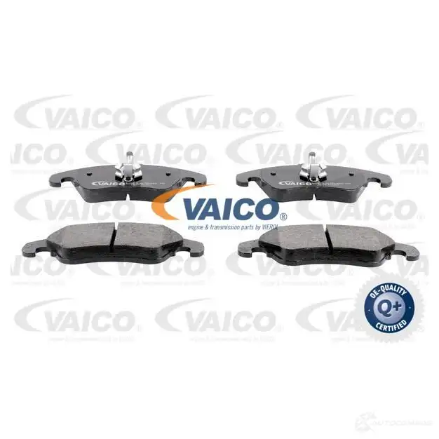 Тормозные колодки дисковые, комплект VAICO 1562645 V25-0521 4046001537851 L16 A9Q