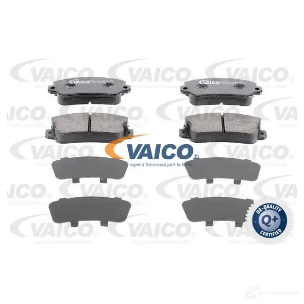 Тормозные колодки, комплект VAICO 4046001449086 v240078 D5QX68 R 1561086 изображение 0