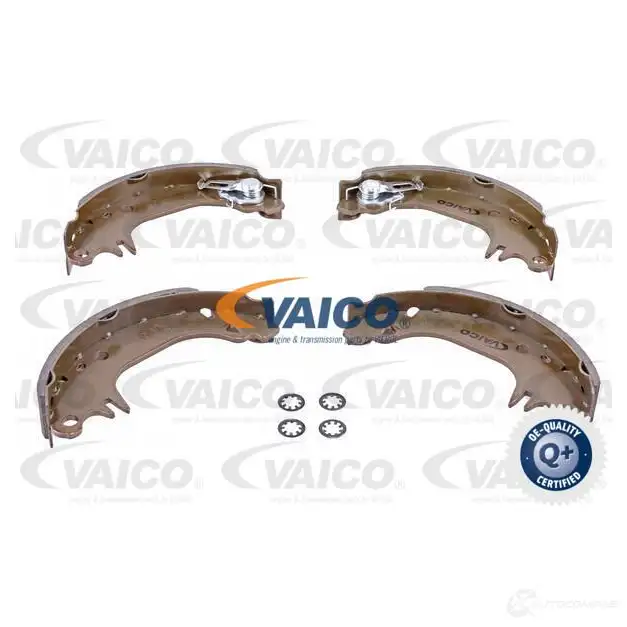 Барабанные тормозные колодки ручника VAICO 5XC7 KU V42-4128 4046001388156 1571512 изображение 0