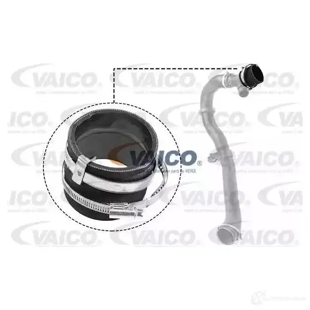 Патрубок интеркулера VAICO 1563124 4046001787799 V25-1039 DY FSFMJ - Изображение 1