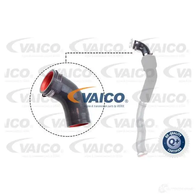 Патрубок интеркулера VAICO V46-1033 4046001919459 MX BIGO 1424769276 изображение 0