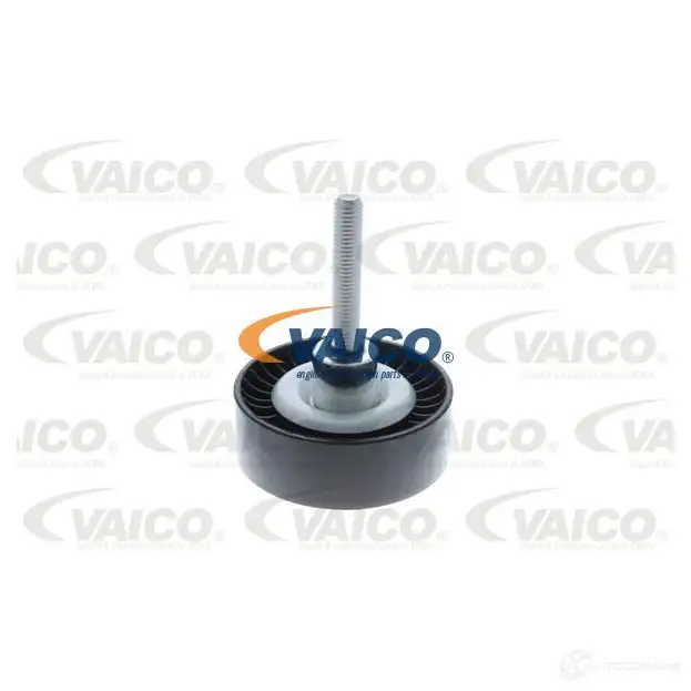 Паразитный обводной ролик приводного ремня VAICO V10-1813 4046001458699 1552368 AU9Z DC изображение 0