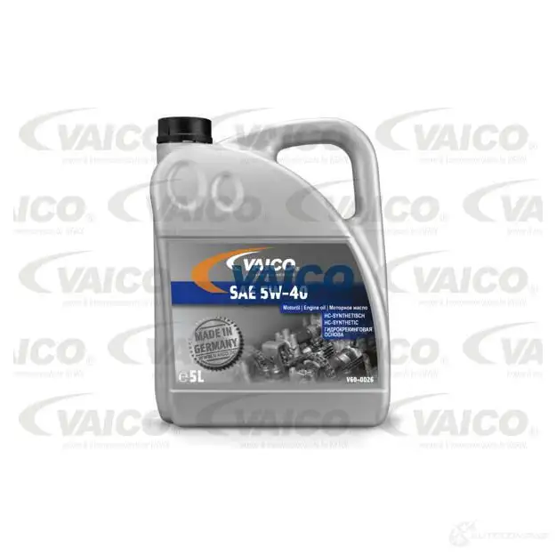 Моторное масло VAICO 5W-40 V60-0026 API SL/ CF ACEA A3 / B3 / B4 1438734355 изображение 3