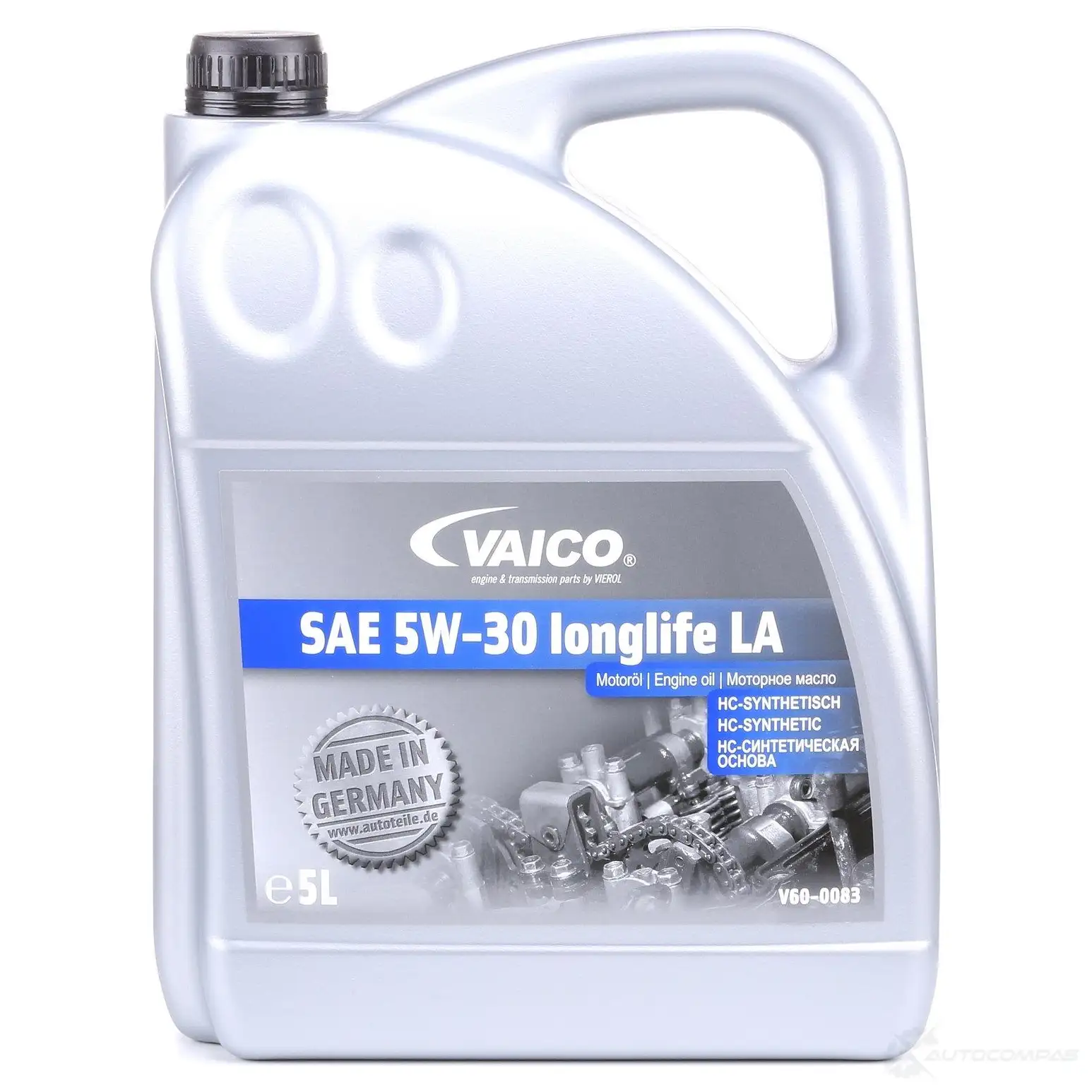 Моторное масло VAICO V60-0083 1438734423 5W-30 ACEA C3, A3, B4 изображение 0