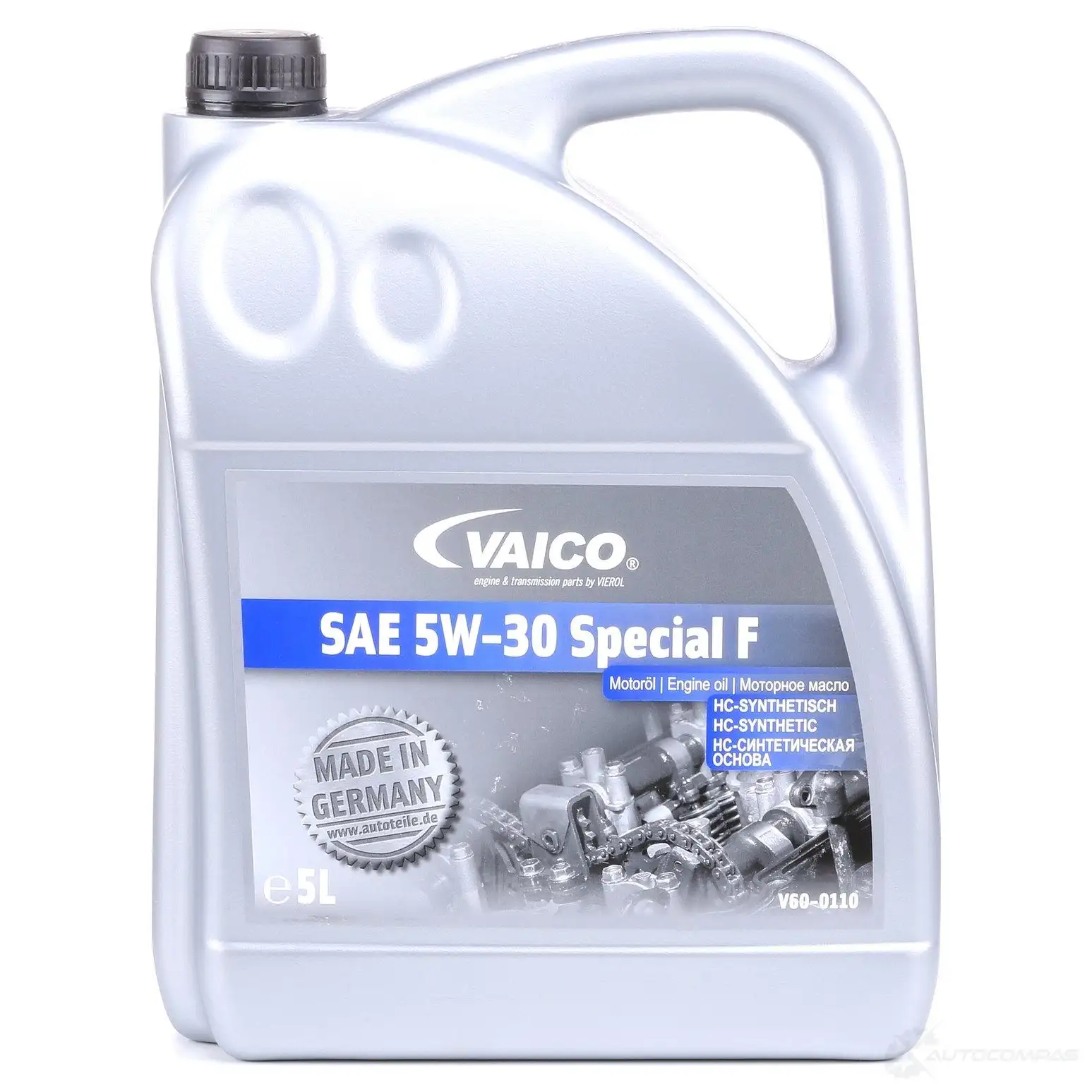 Моторное масло VAICO 5W-30 V60-0110 1438734454 ACEA A1, B1 / API SM/ CF изображение 0