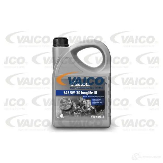 Моторное масло VAICO ACEA A3/B4/C3 1438734517 5W-30 V600273S изображение 0