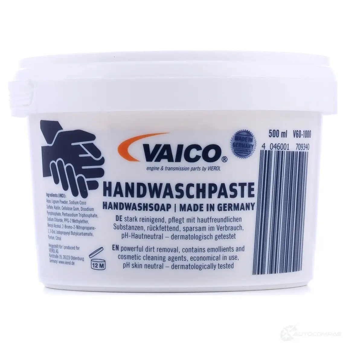 Гель для рук VAICO Handr einiger V60-1000 Handwaschpaste 1574408 изображение 0