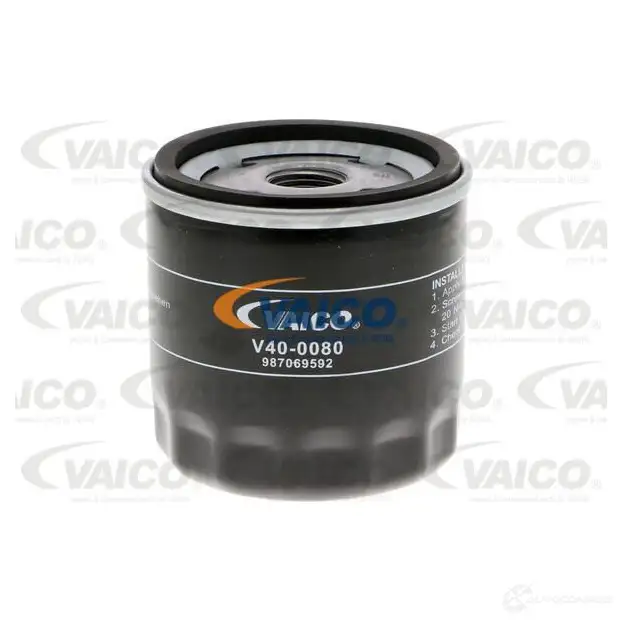 Масляный фильтр VAICO V40-0080 1568952 IG61 PA 4046001295270 изображение 4