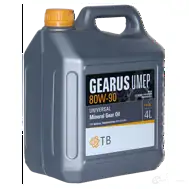 Трансмиссионное масло в мкпп, редуктор минеральное TB2953 TB-OIL LUBRICANTS SAE 80W-90 API GL-4, 4 л TB-OIL LUBRICANTS A UYYK16 1439755921 TB2953