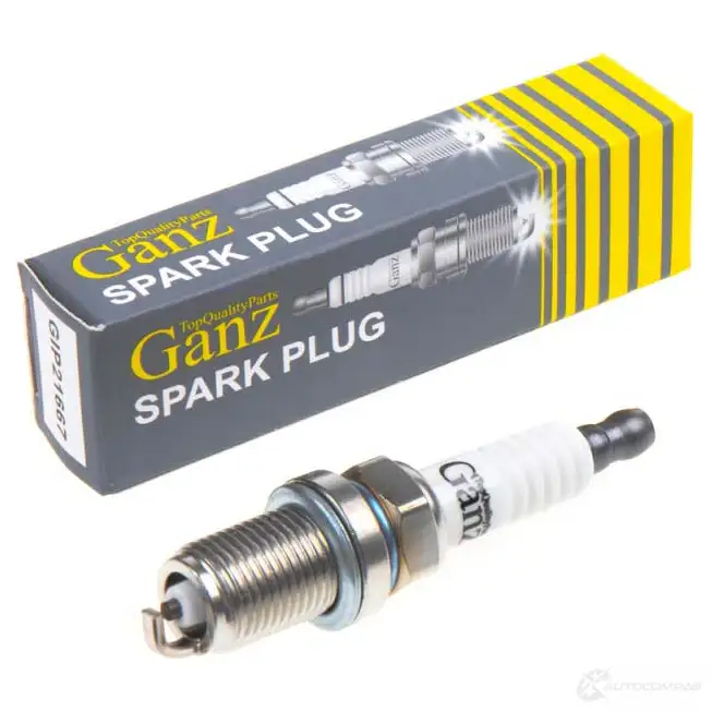 Свеча зажигания никелевая GANZ GIP21667 1439758487 53W UG